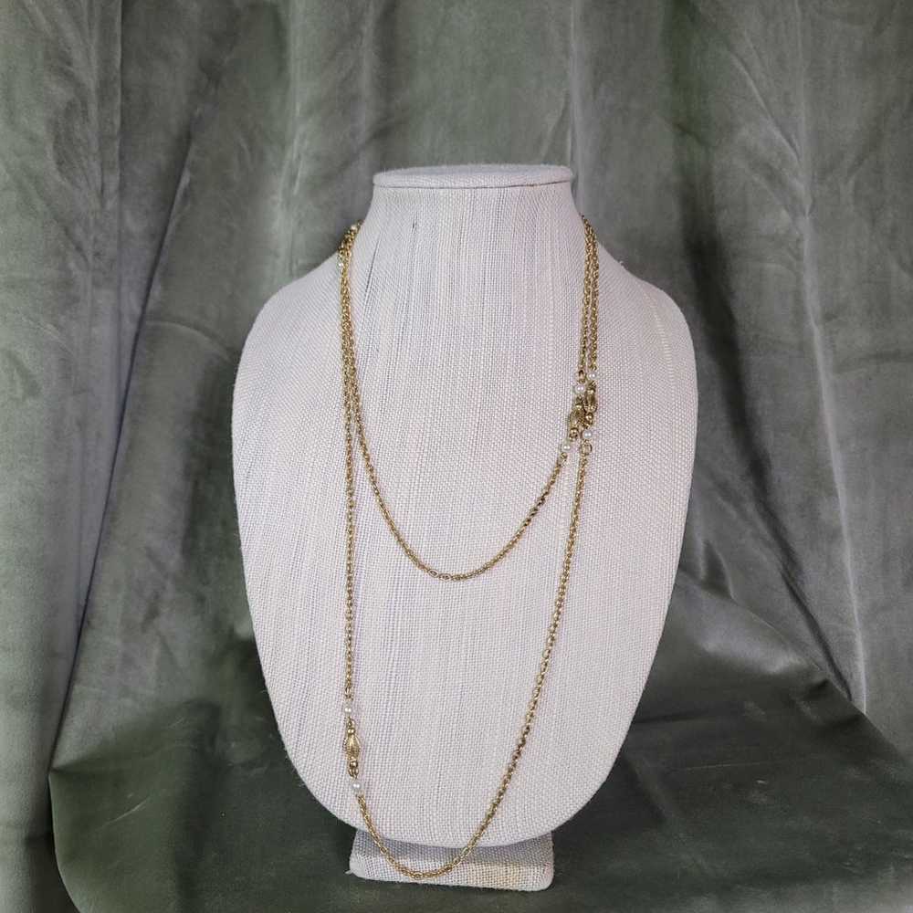 50 long gold Chain Necklace - image 1