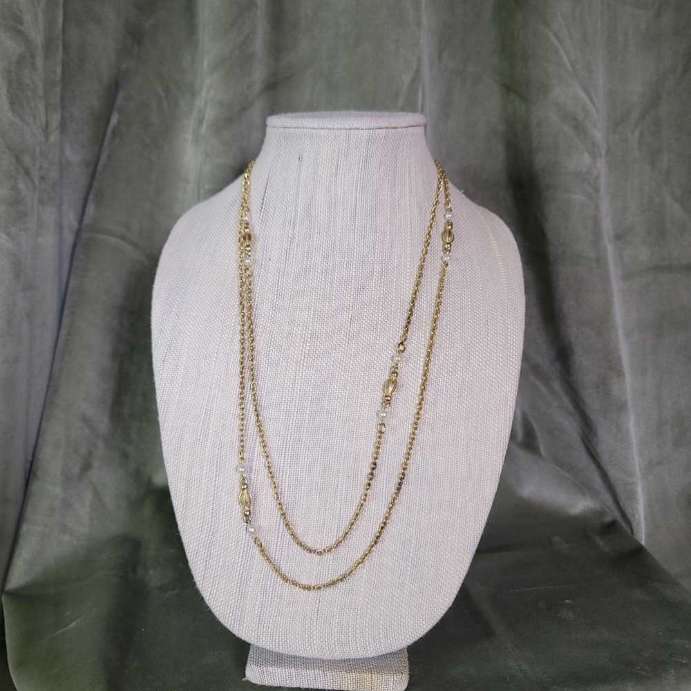 50 long gold Chain Necklace - image 2