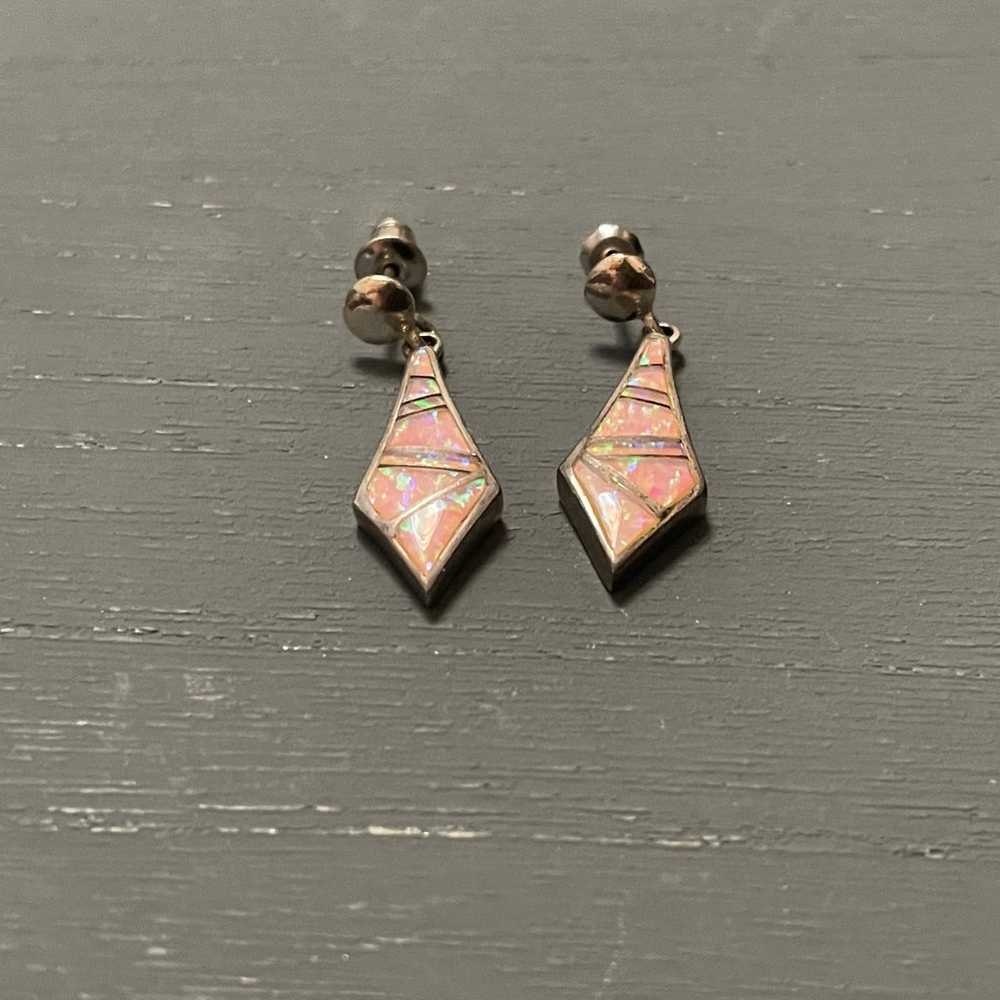 Vintage Opal Earrings - image 2