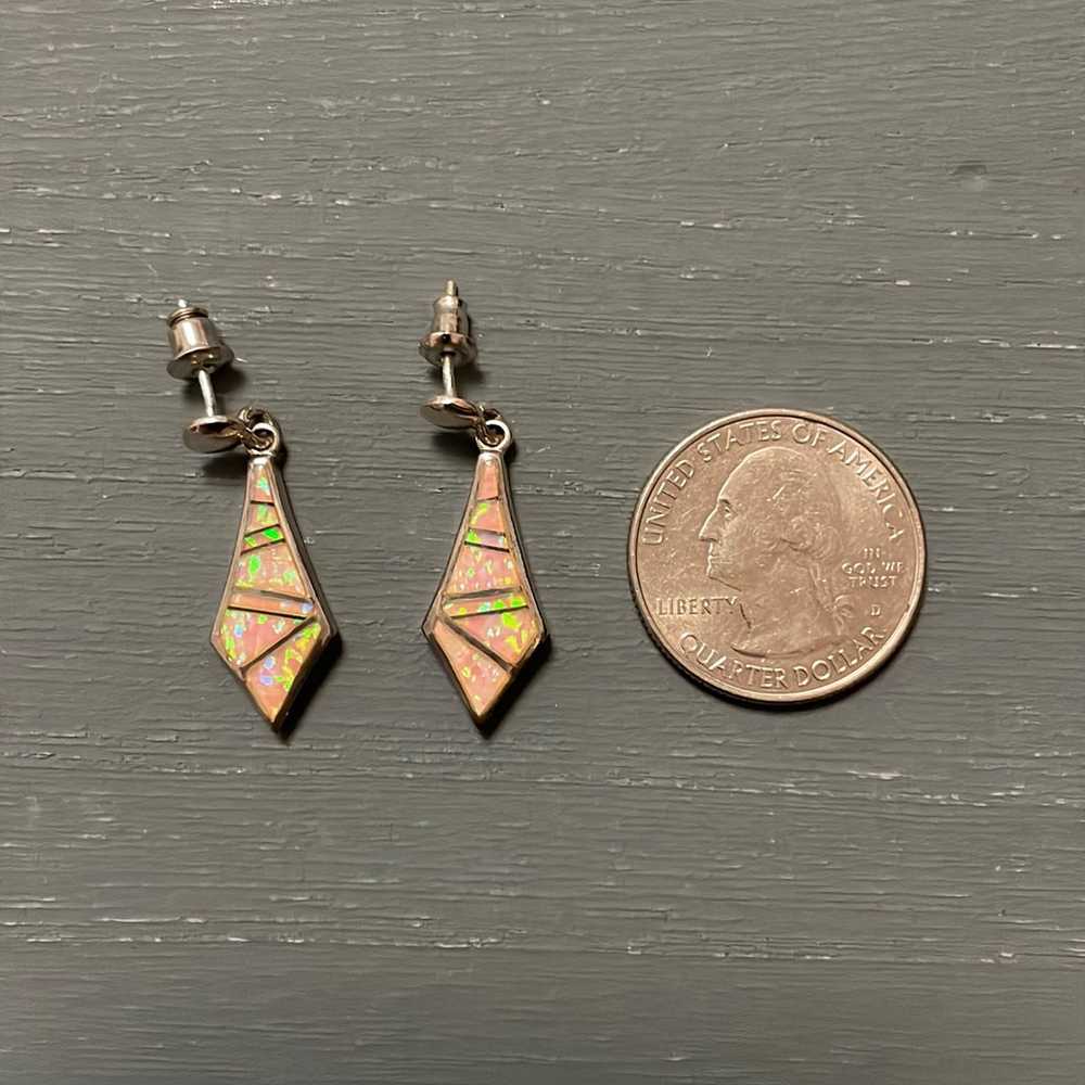 Vintage Opal Earrings - image 3
