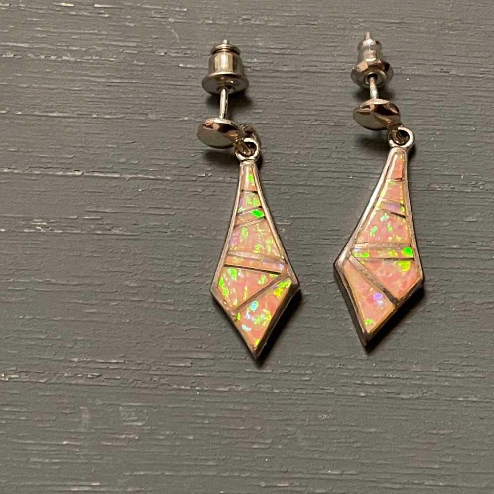 Vintage Opal Earrings - image 7