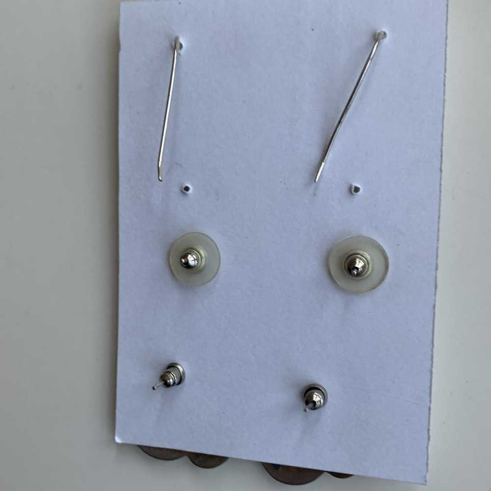 earrings Sterling Silver 925 - image 5