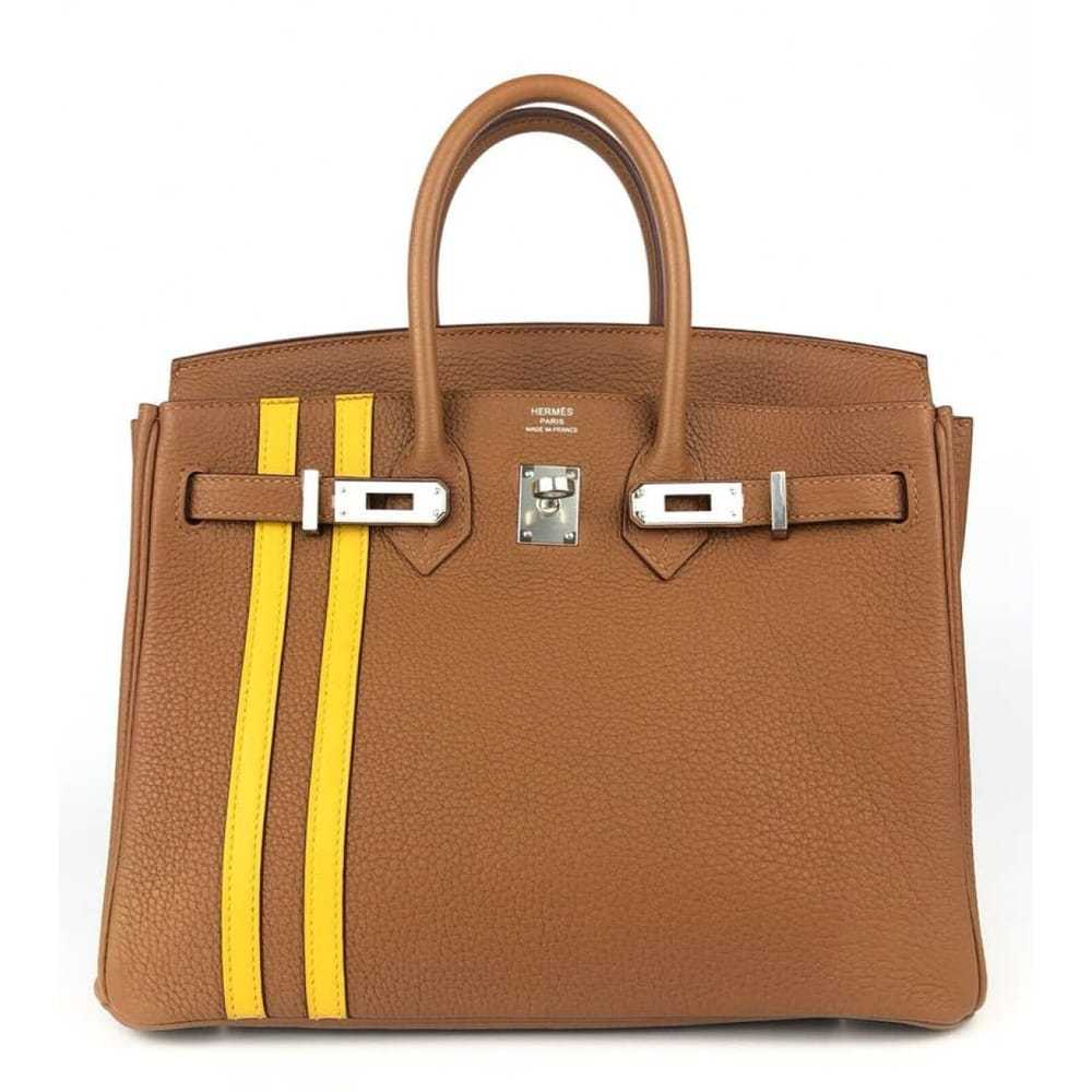 Hermès Birkin 25 leather handbag - image 2