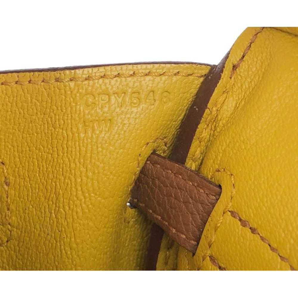 Hermès Birkin 25 leather handbag - image 9