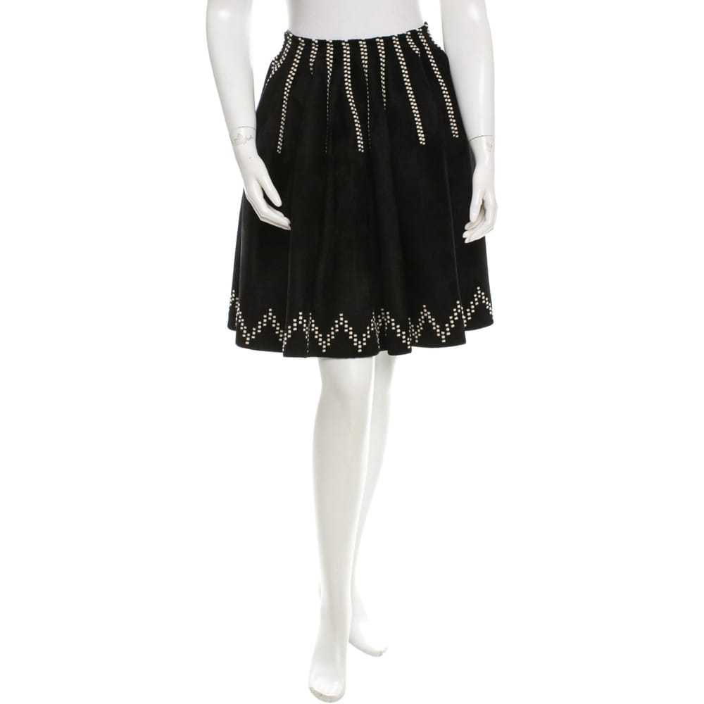Alaïa Wool mid-length skirt - image 6