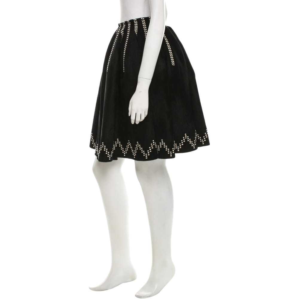 Alaïa Wool mid-length skirt - image 7