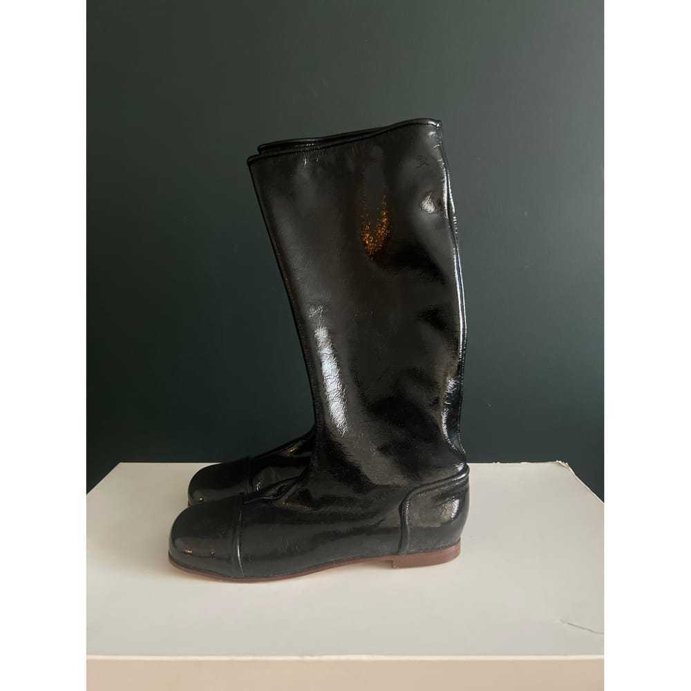 Courrèges Patent leather riding boots - image 2