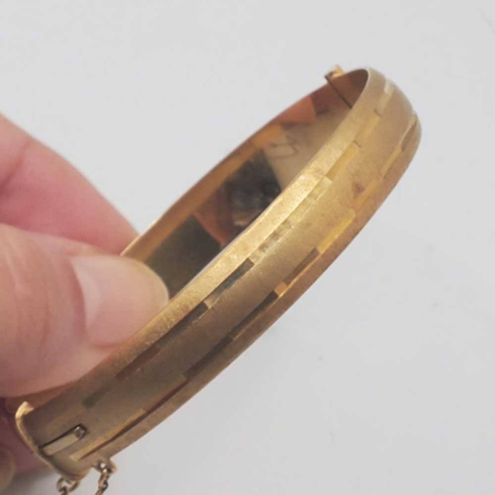 Vintage gold plated bracelet - image 2