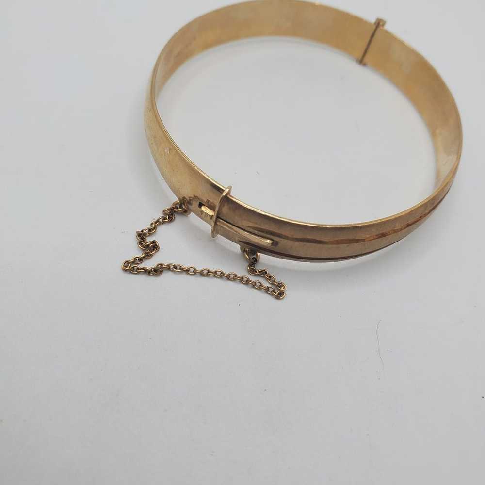 Vintage gold plated bracelet - image 4