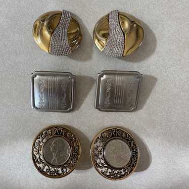 GJD Ginnie Johansen set of three gold silver coin… - image 1