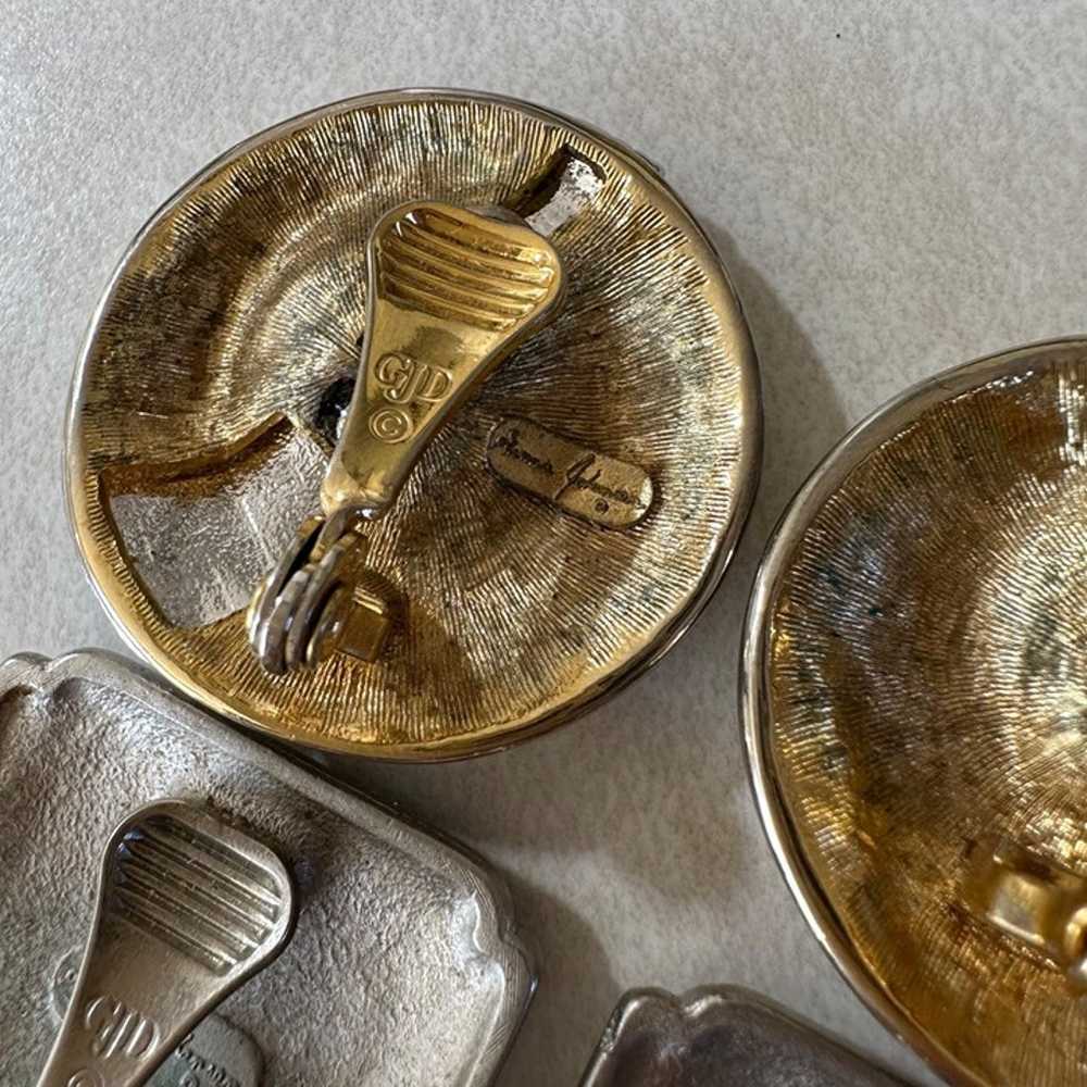 GJD Ginnie Johansen set of three gold silver coin… - image 7