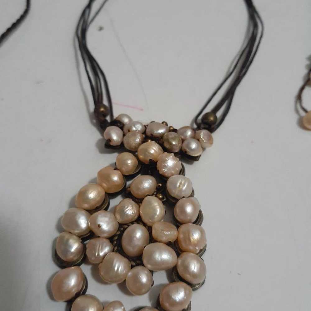 Genuine freshwater pearls Neckkace - image 1