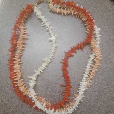 Vintage Coral Necklace - image 1