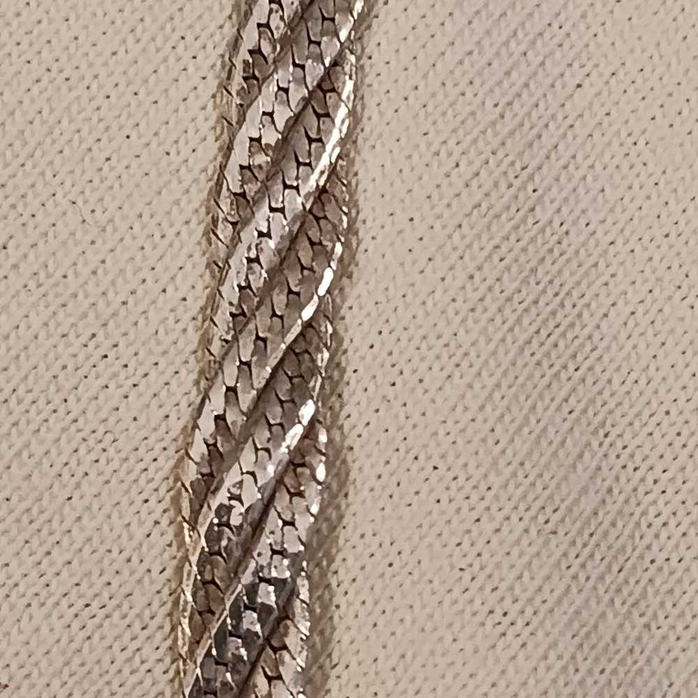 VINTAGE STERLING SILVER Necklace (STAMPED 925) - image 10