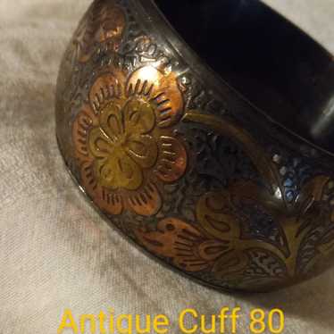 Antique tri metal Cuff $80 - image 1