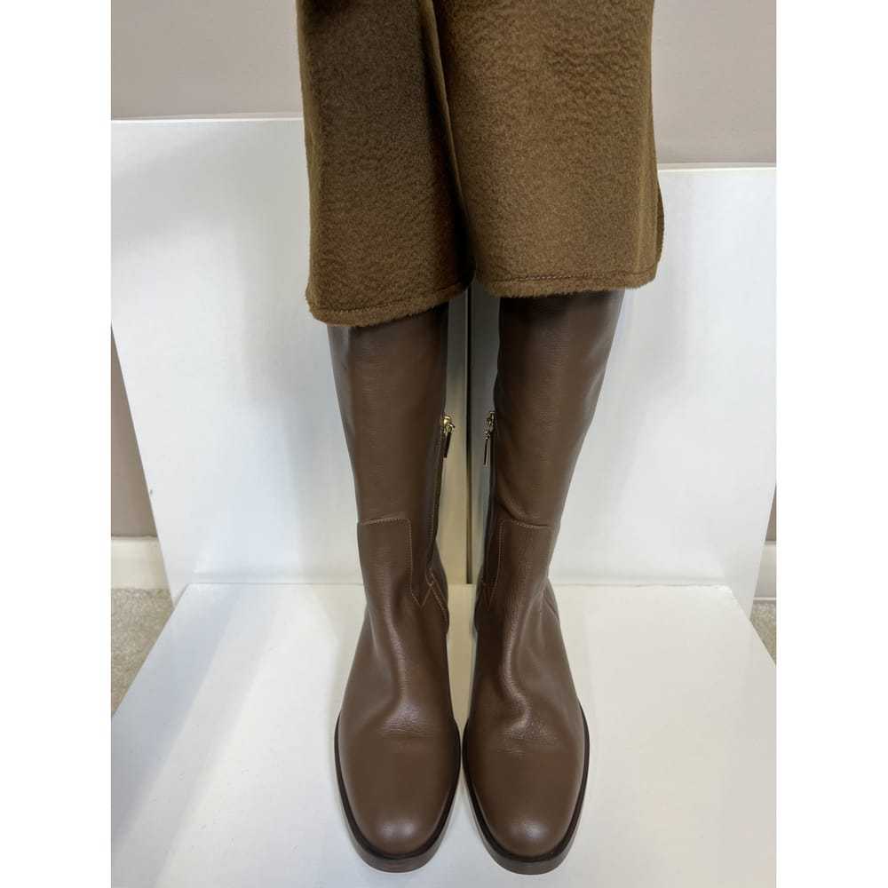 Max Mara Leather cowboy boots - image 6