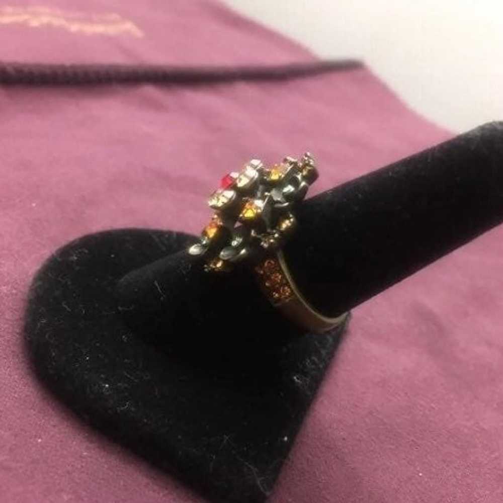 LaVintage Antique Gold Ring Size 8 - image 4