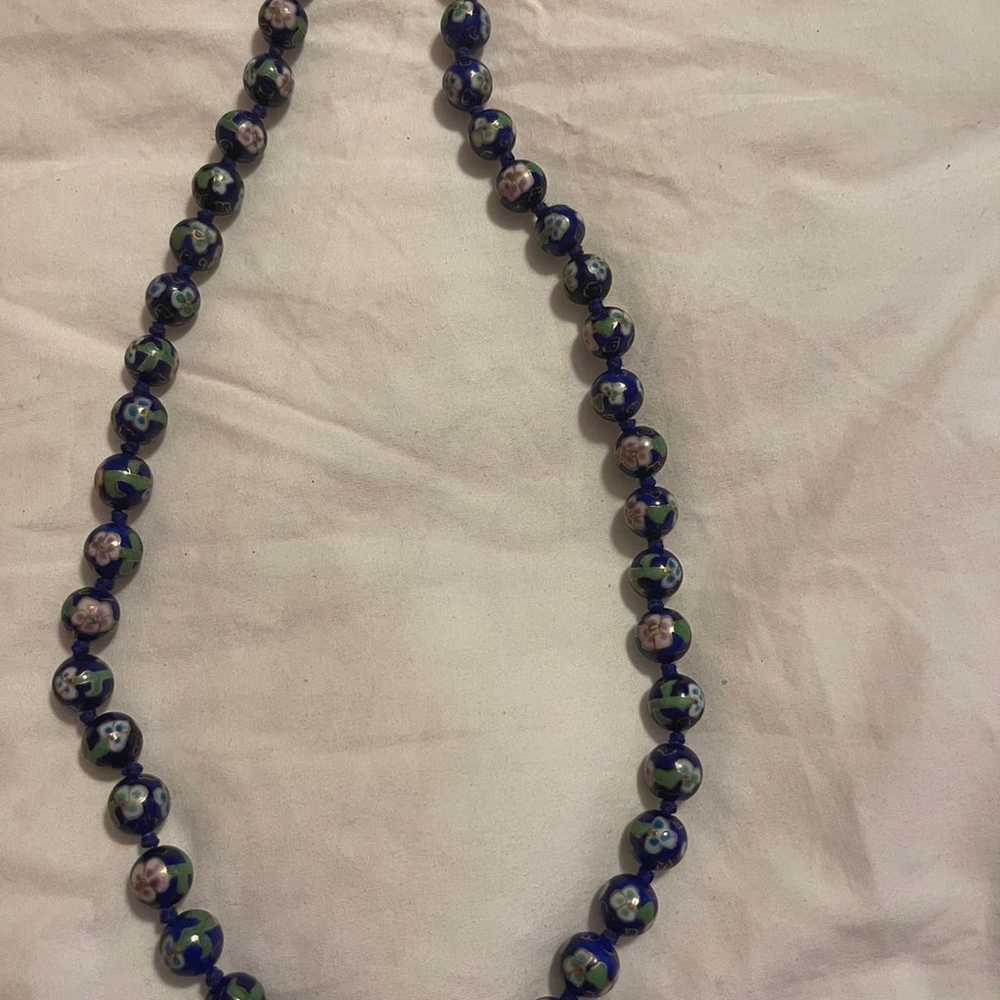 Beaded necklace - image 1