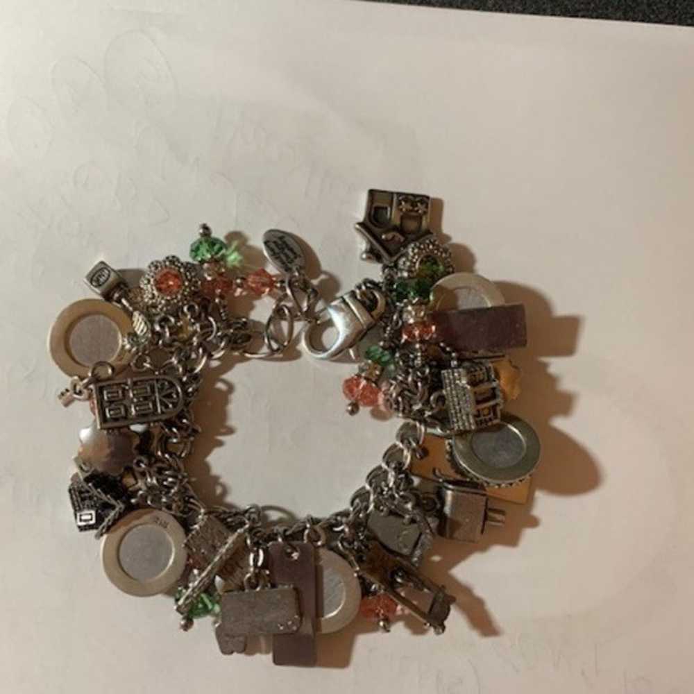 vintage! real estate charm bracelet - image 2