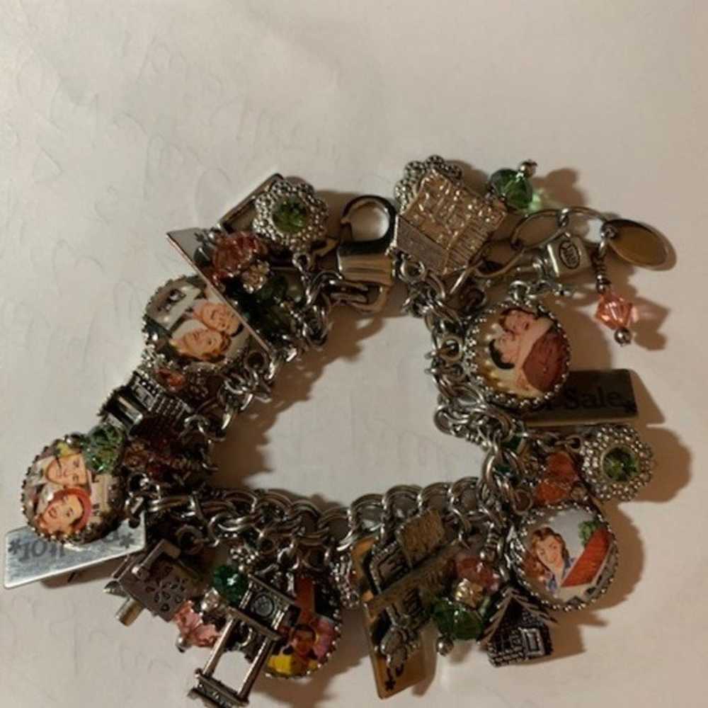 vintage! real estate charm bracelet - image 3