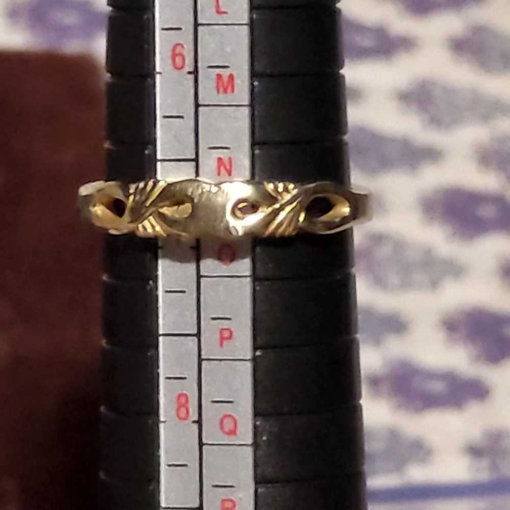 Vintage 10k gold ring size 7 - image 2