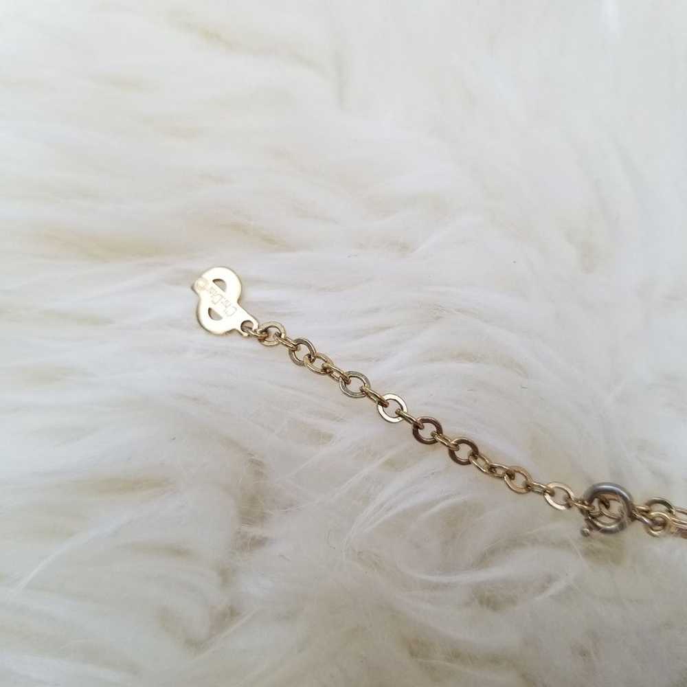 Vintage Christian Dior Heart Necklace - image 4