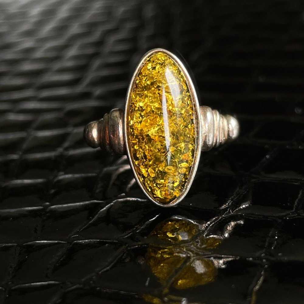 3 COLOR AMBER STERLING NECKLACE, BRACELETS, EARRI… - image 9