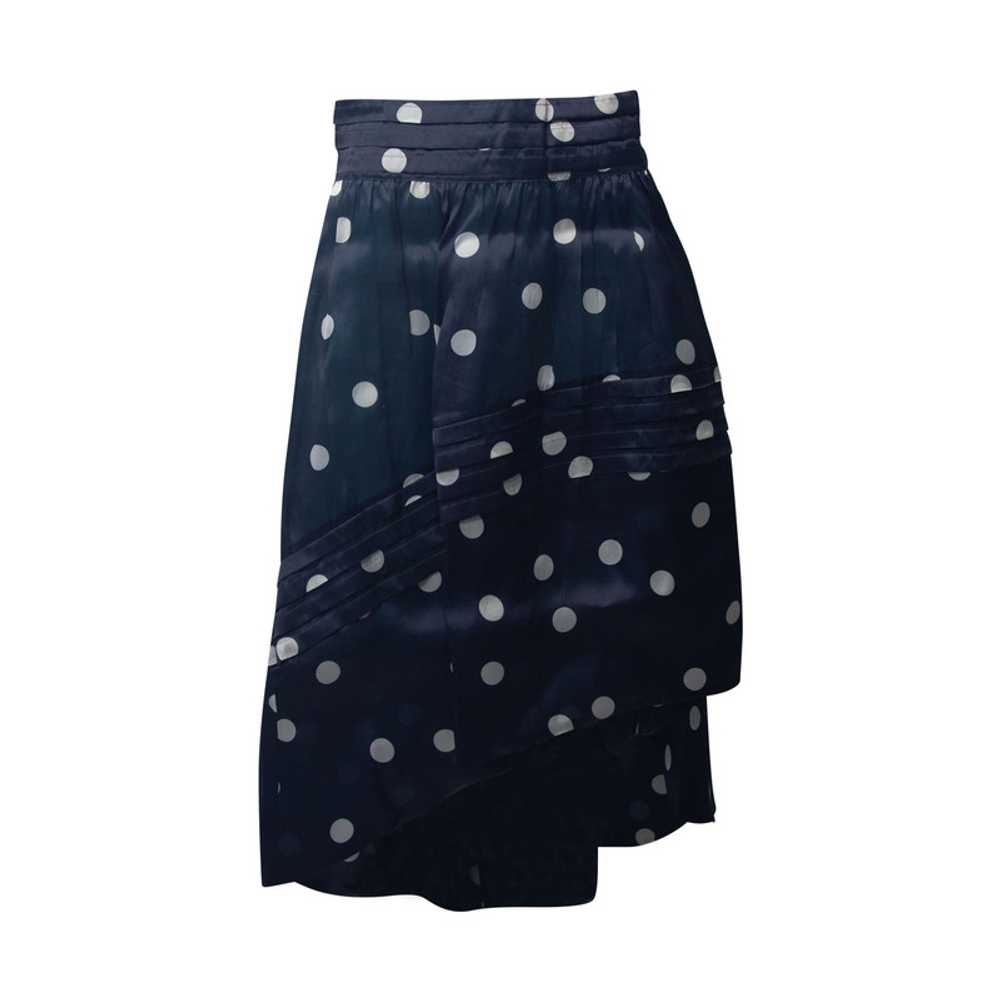Ganni Skirt Silk in Blue - image 1