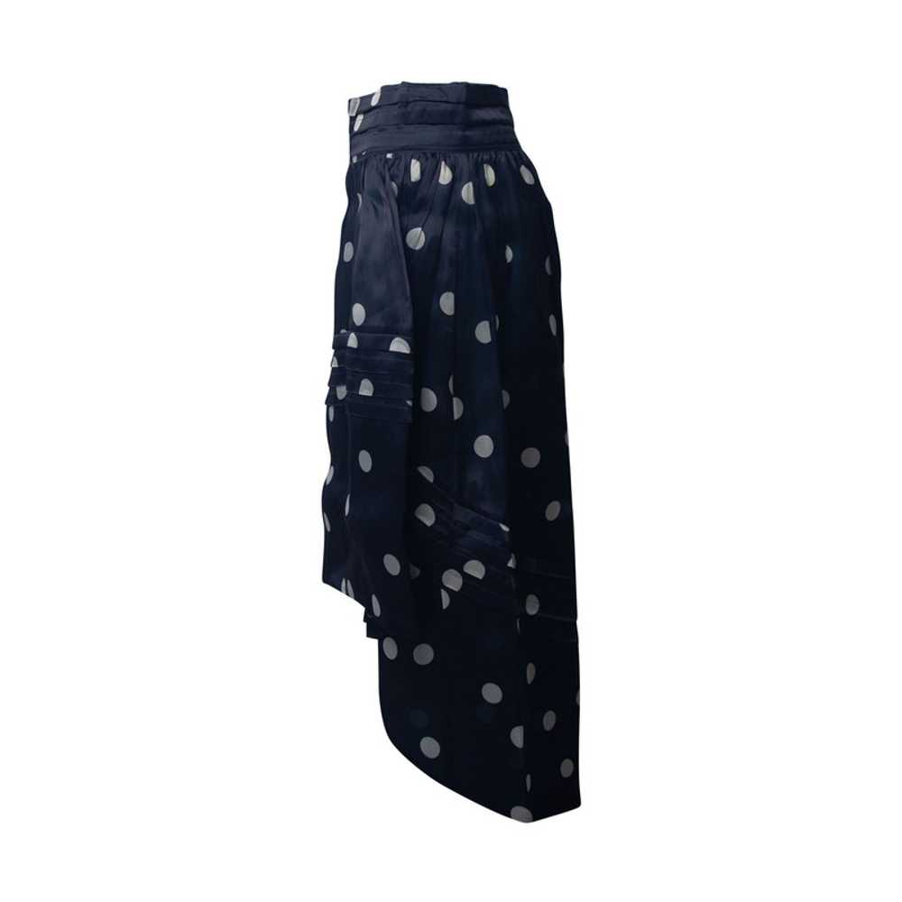 Ganni Skirt Silk in Blue - image 2