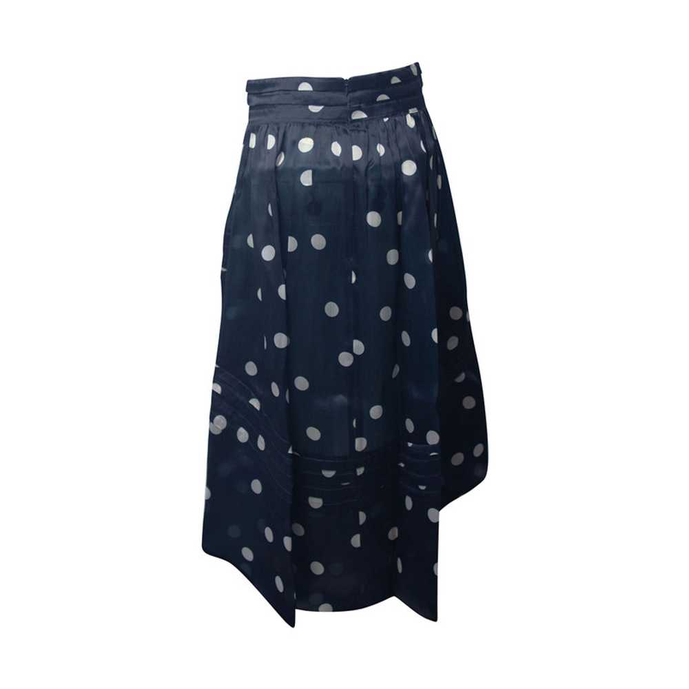 Ganni Skirt Silk in Blue - image 3