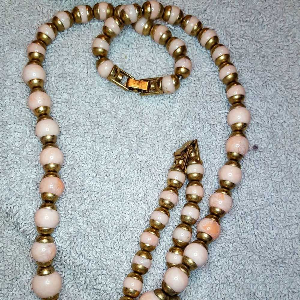 Vintage Avon Bracelet/Necklace Set - image 1