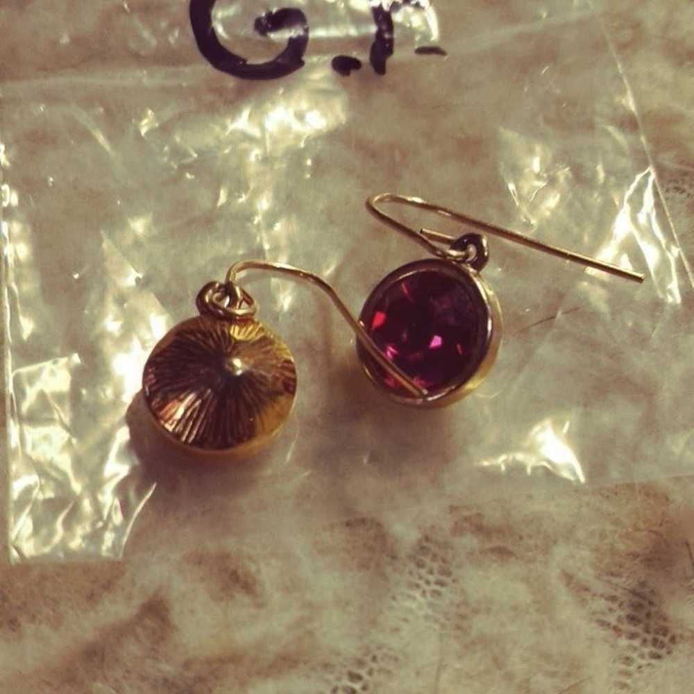 14 KT Gold Filled Stamped Vintage Pair Of Earring… - image 7