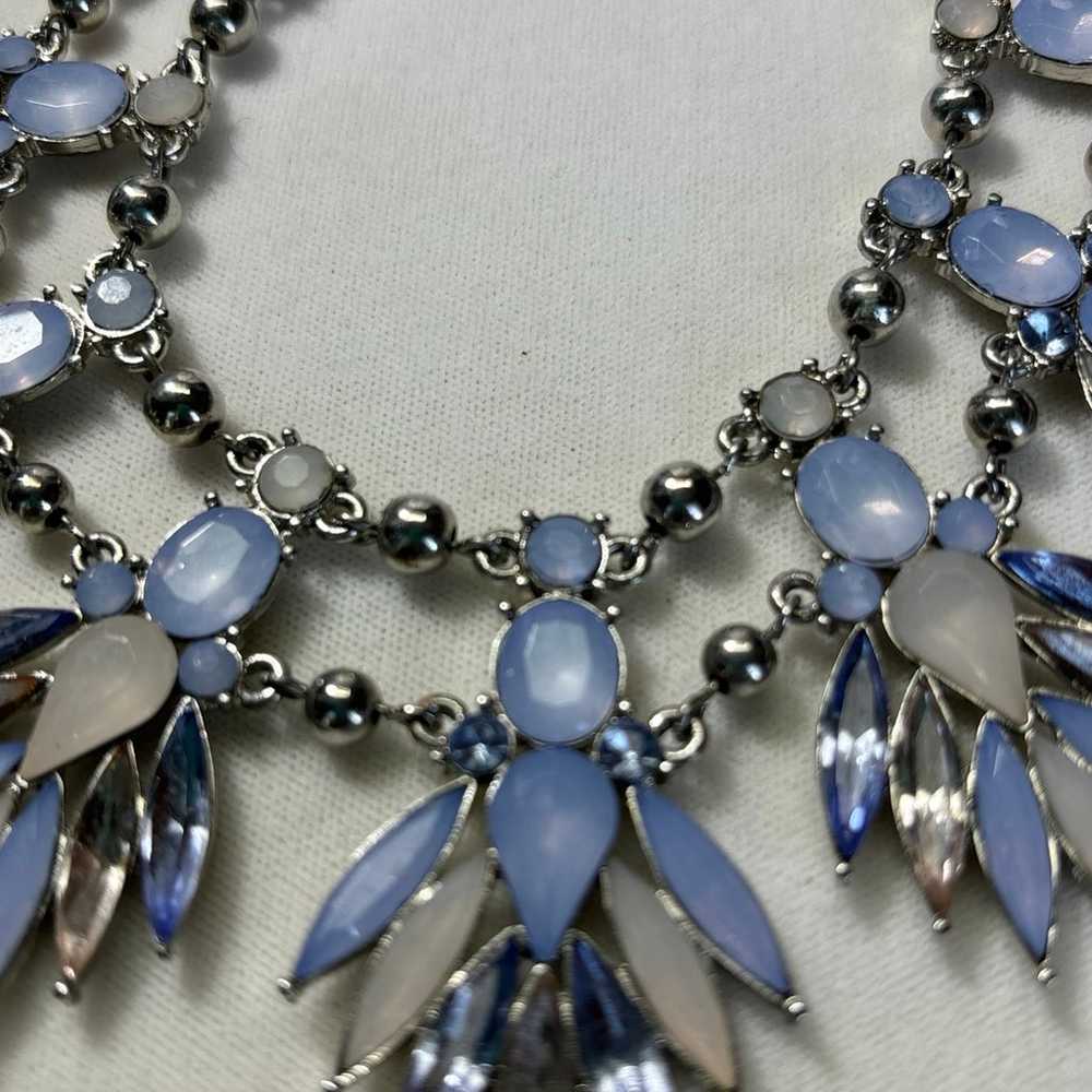 Necklace Beautiful pastel color statement necklace - image 12