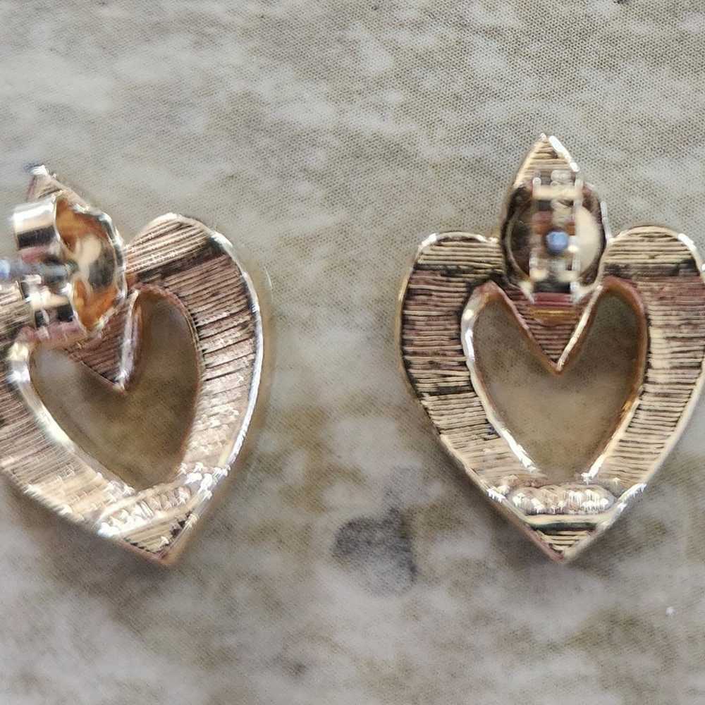 Vintage Avon Rhinestone Crystal Pave Earrings - image 6