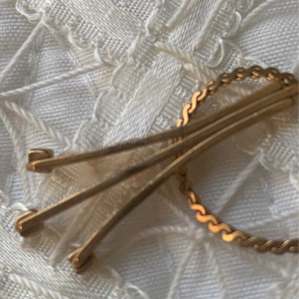 Vintage Avon Ruby Gold Filled Necklace - image 7