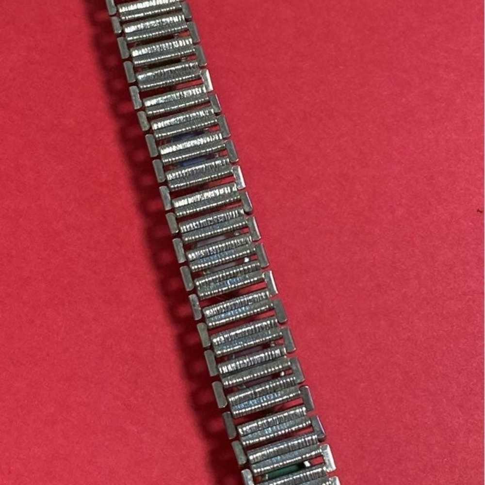 Vintage Sarah Coventry Bracelet Book-Chain W/ MUL… - image 6