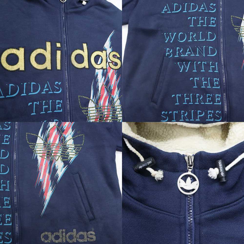 Adidas × Descente × Vintage ADIDAS Big Logo Sweat… - image 2