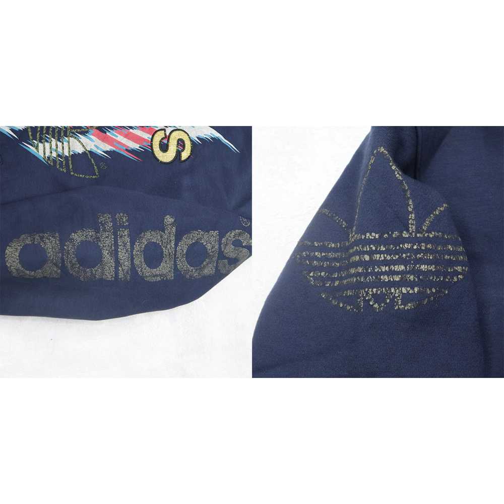 Adidas × Descente × Vintage ADIDAS Big Logo Sweat… - image 3