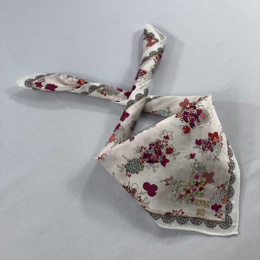 Vintage Anna Sui Handkerchief / Neckerchief / Ban… - image 2