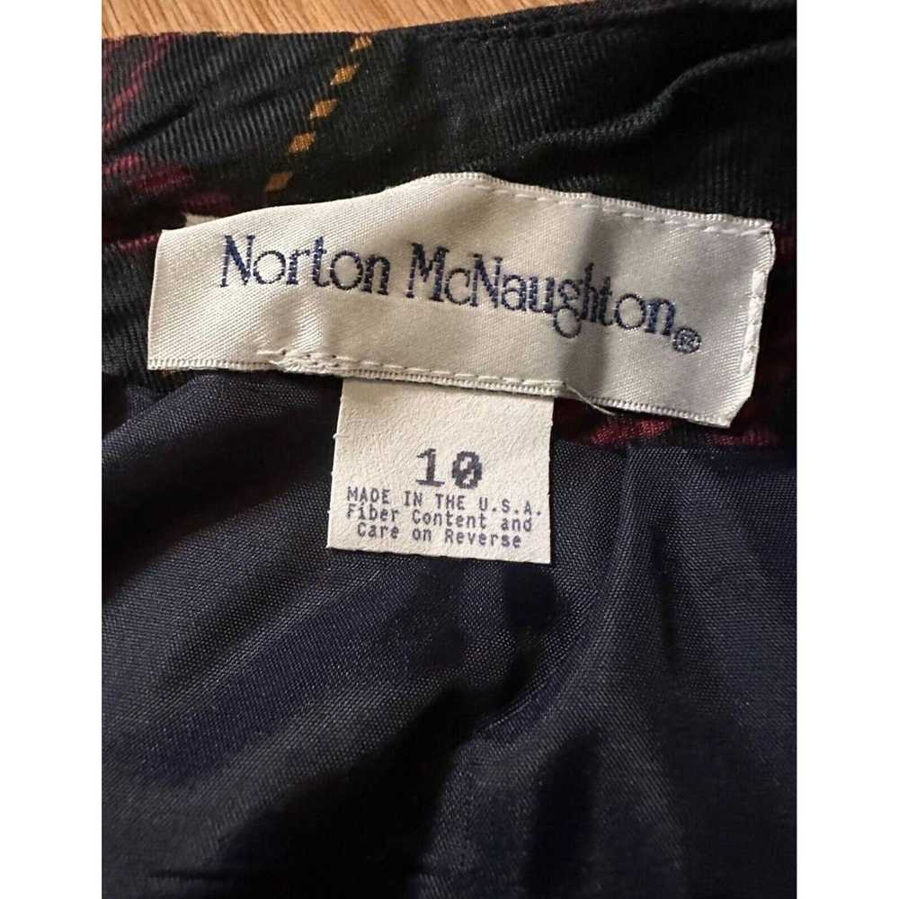 Vintage Norton McNaughton Skirt Plaid Horse Bridl… - image 3