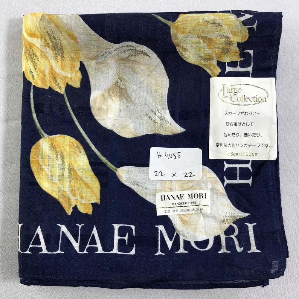 Hanae Mori × Vintage Hanae Mori Handkerchief / Ne… - image 5