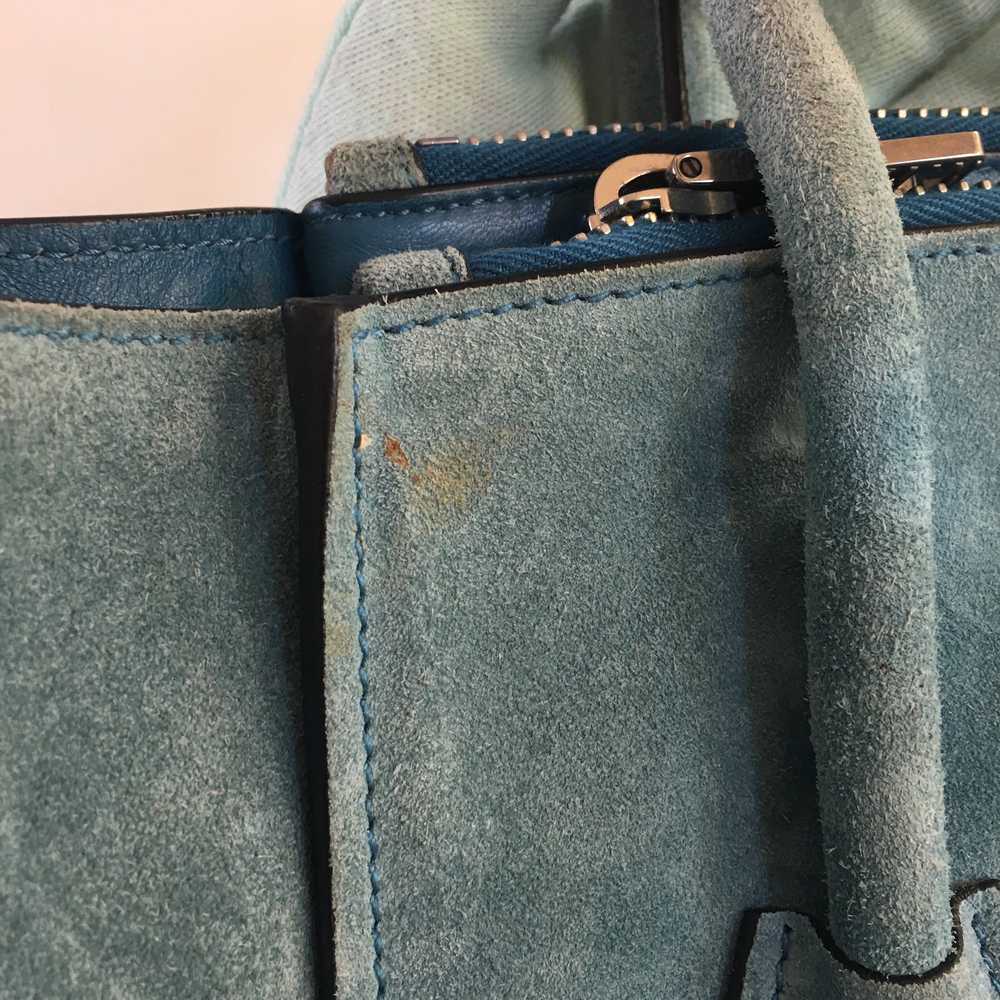 Prada PRADA Handbag in Blue Suede - image 9