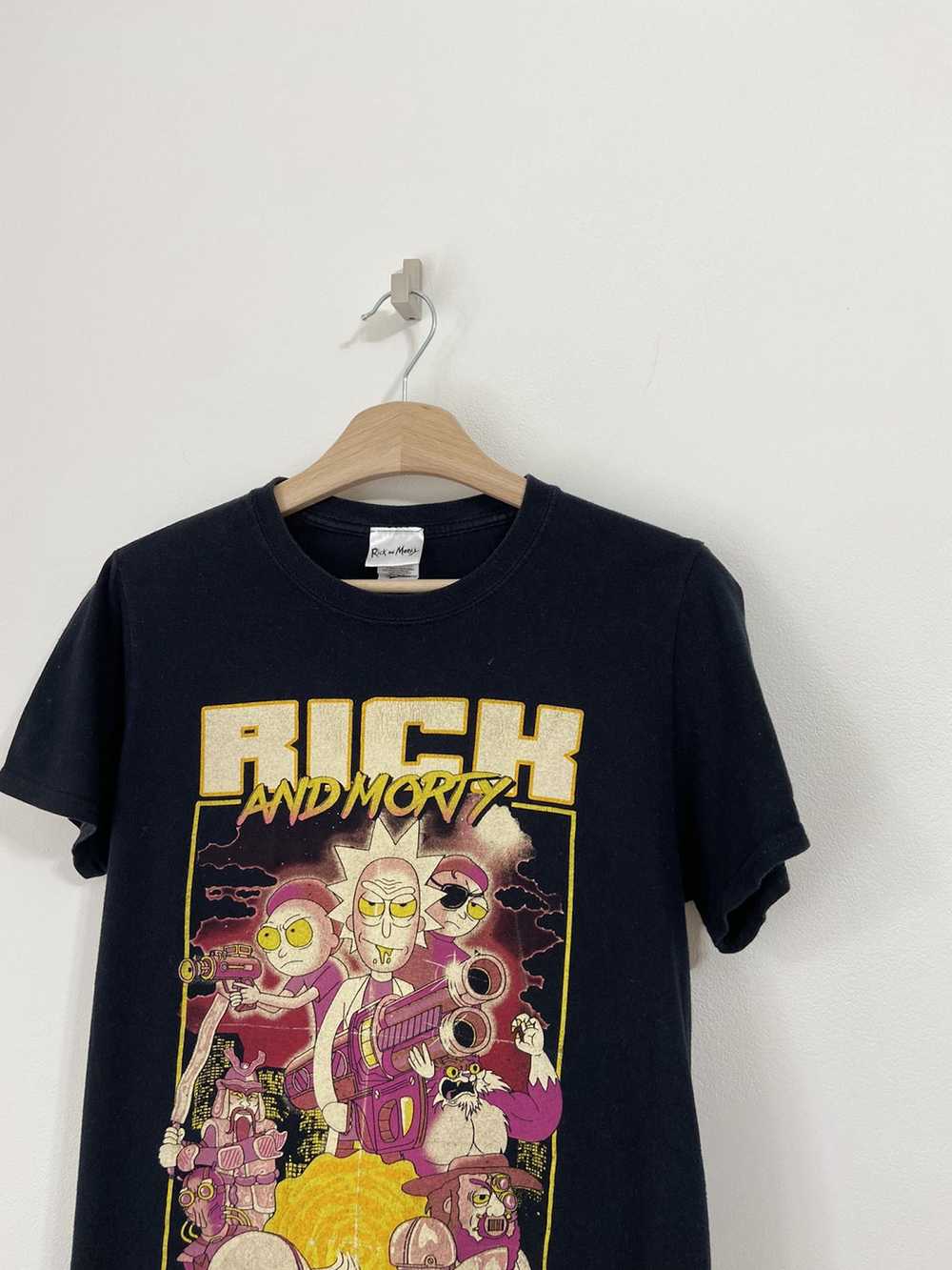 Band Tees × Tee × Vintage Rick And Morty Vintage … - image 2