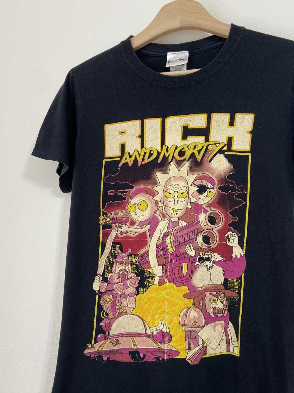 Band Tees × Tee × Vintage Rick And Morty Vintage … - image 3