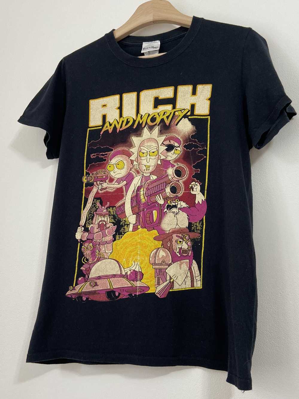 Band Tees × Tee × Vintage Rick And Morty Vintage … - image 9