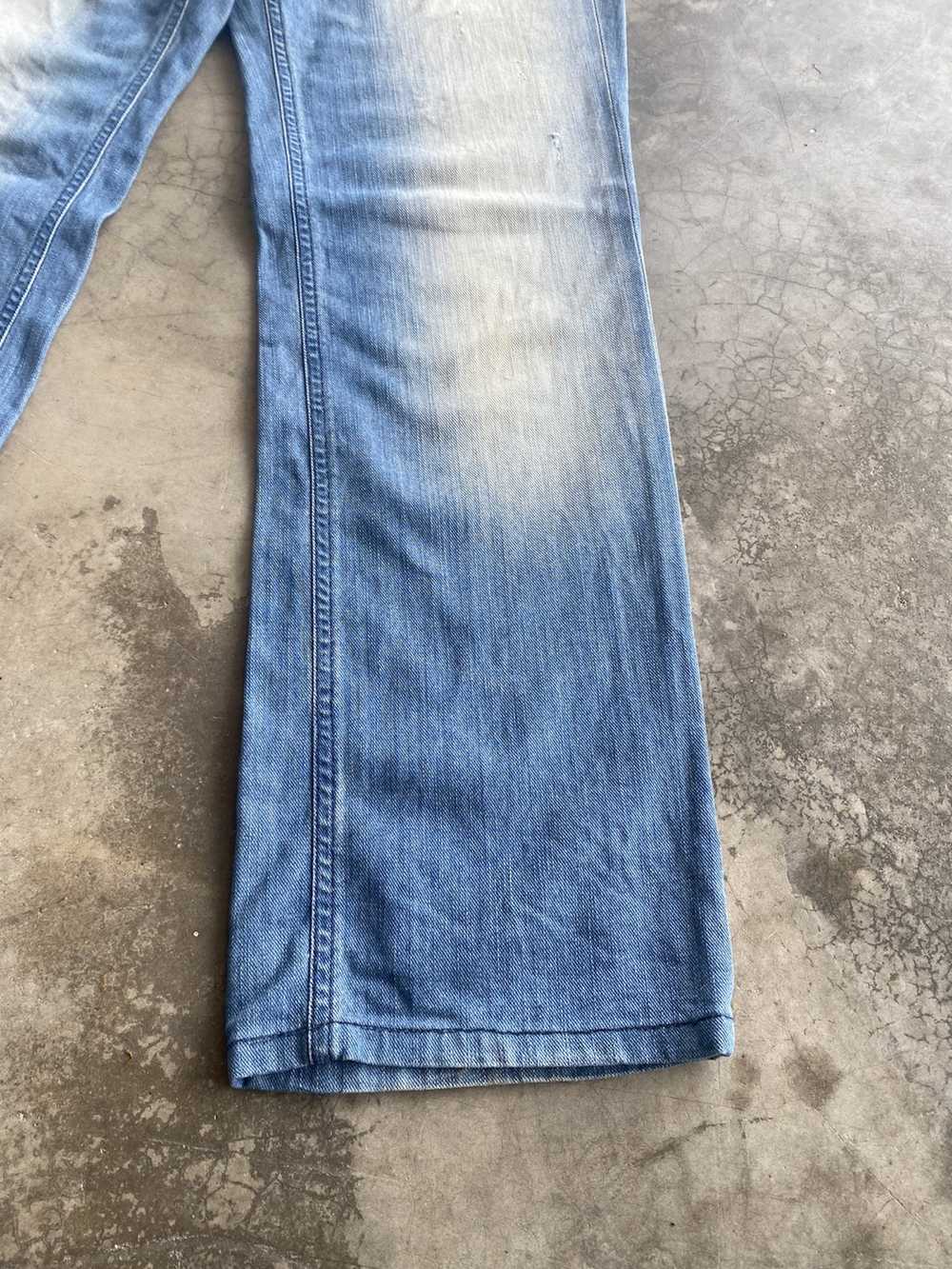 Diesel × Distressed Denim × Streetwear Flare Jean… - image 10