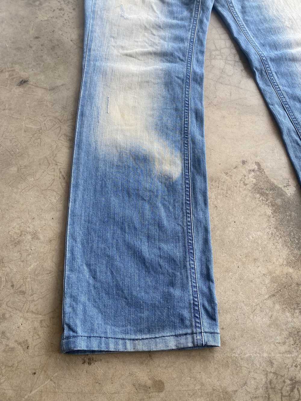 Diesel × Distressed Denim × Streetwear Flare Jean… - image 9