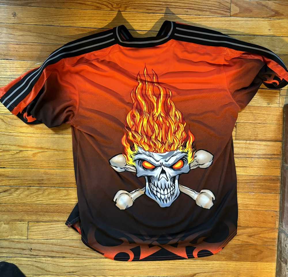 Jnco × Vintage JNCO Jersey Flaming Skull - image 2