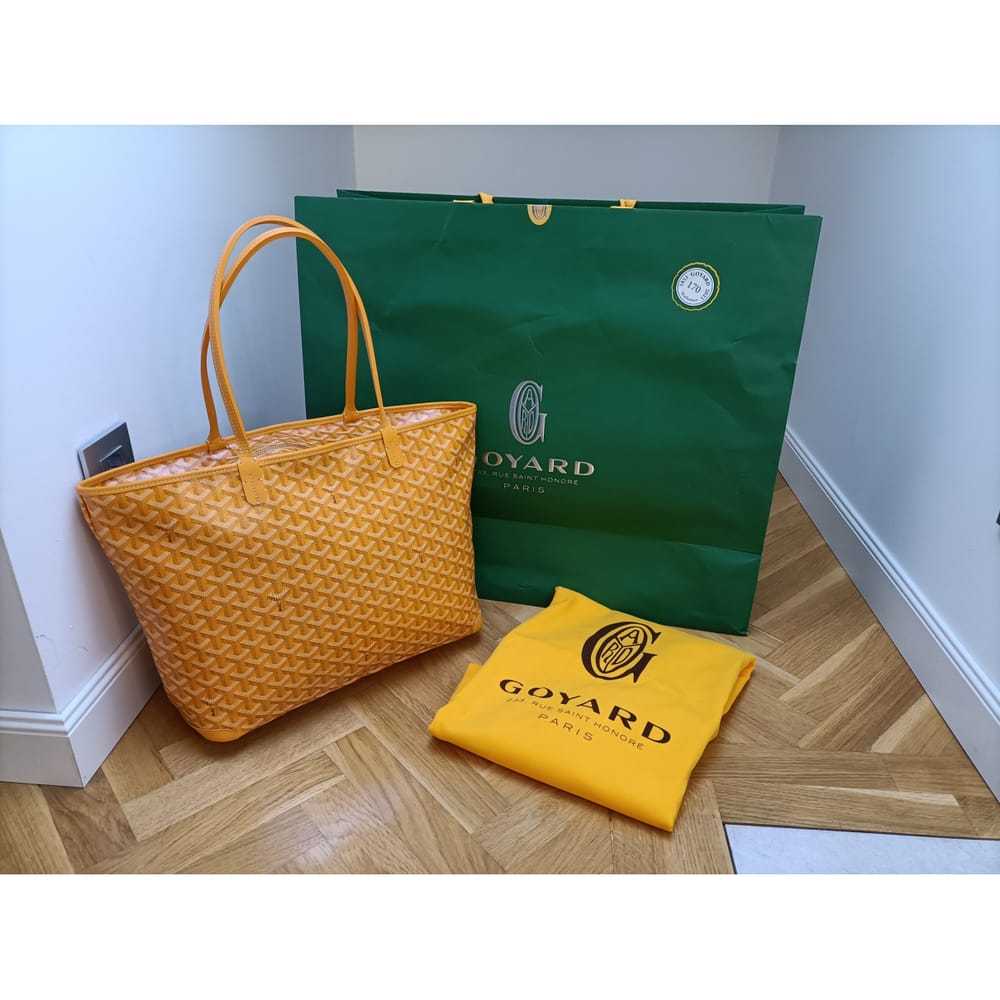 Goyard Artois cloth handbag - image 4