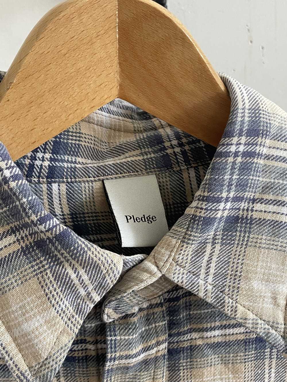 Japanese Brand × Pledge Pledge Plaid Shirt - image 4